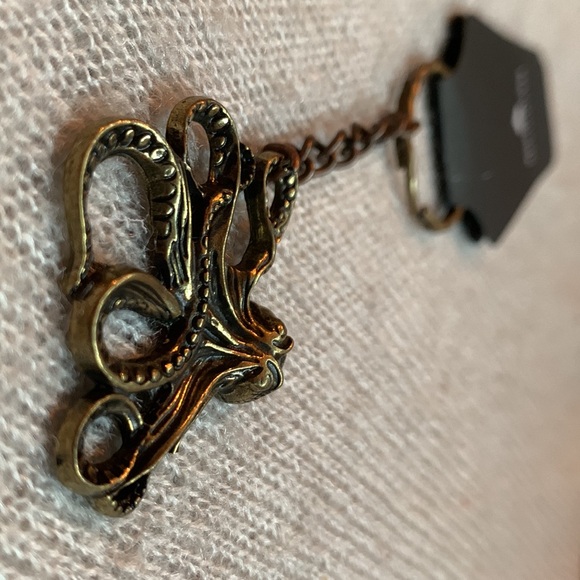 Handmade - Antique laiton Keychain Octopus - Picture 3 of 5